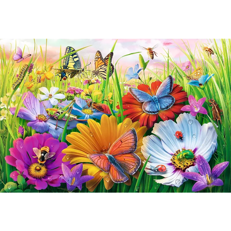 TREFL PUZZLE Puzzles - 300 EasyPiece - Insekten auf der Wiese Trefl 23103