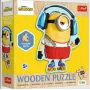 TREFL PUZZLE Holz-Konturpuzzle - Crazy Minion 50 Teile Trefl 25974