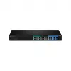 TRENDnet TPE-204US 20-Port Gigabit Web Smart UPoE Switch, 370W PoE-Budget, 8 UPoE-Ports, 19 inch Rackmontage