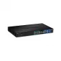 TRENDnet TPE-204US 20-Port Gigabit Web Smart UPoE Switch, 370W PoE-Budget, 8 UPoE-Ports, 19 inch Rackmontage