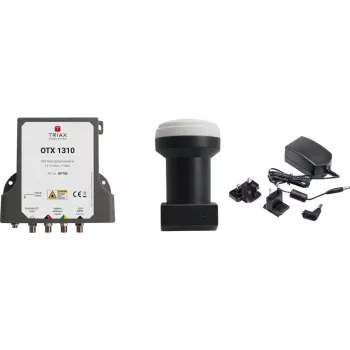 TRIAX OTX1310KIT Optischer Sender OTX 1310 mit Breitband-LNB TWB 40 307785