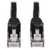 Tripp Lite N261-025-BK Cat6a 10G Snagless UTP Ethernet Cable (RJ45 M/M) - Schwarz 25 ft