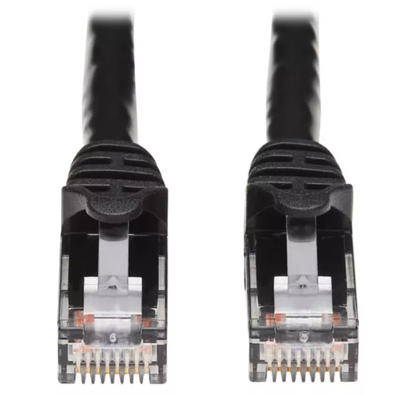 Tripp Lite N261-025-BK Cat6a 10G Snagless UTP Ethernet Cable (RJ45 M/M) - Schwarz 25 ft