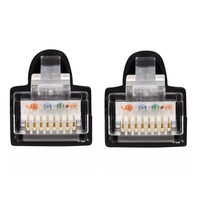 Tripp Lite N261-025-BK Cat6a 10G Snagless UTP Ethernet Cable (RJ45 M/M) - Schwarz 25 ft