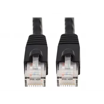 Tripp Lite N261-025-BK Cat6a 10G Snagless UTP Ethernet Cable (RJ45 M/M) - Schwarz 25 ft