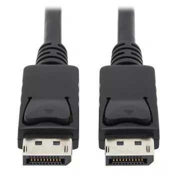 Tripp Lite Series DisplayPort-Kabel mit Verriegelungssteckern, 4K 60 Hz (M/M), Schwarz, 1,8 m