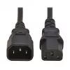 Tripp PDU Stromkabel C13 auf C14 10A 250V H05VV-F 2m (6.6ft) Schwarz