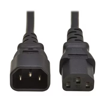 Tripp PDU Stromkabel C13 auf C14 10A 250V H05VV-F 2m (6.6ft) Schwarz