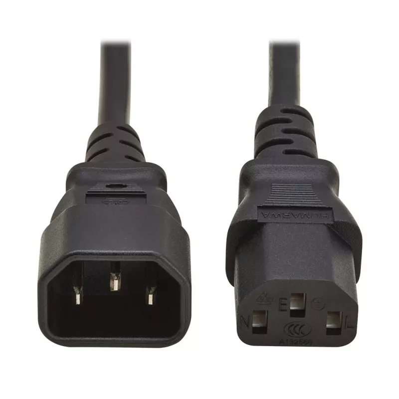 Tripp PDU Stromkabel C13 auf C14 10A 250V H05VV-F 2m (6.6ft) Schwarz