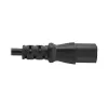 Tripp PDU Stromkabel C13 auf C14 10A 250V H05VV-F 2m (6.6ft) Schwarz