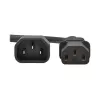 Tripp PDU Stromkabel C13 auf C14 10A 250V H05VV-F 2m (6.6ft) Schwarz