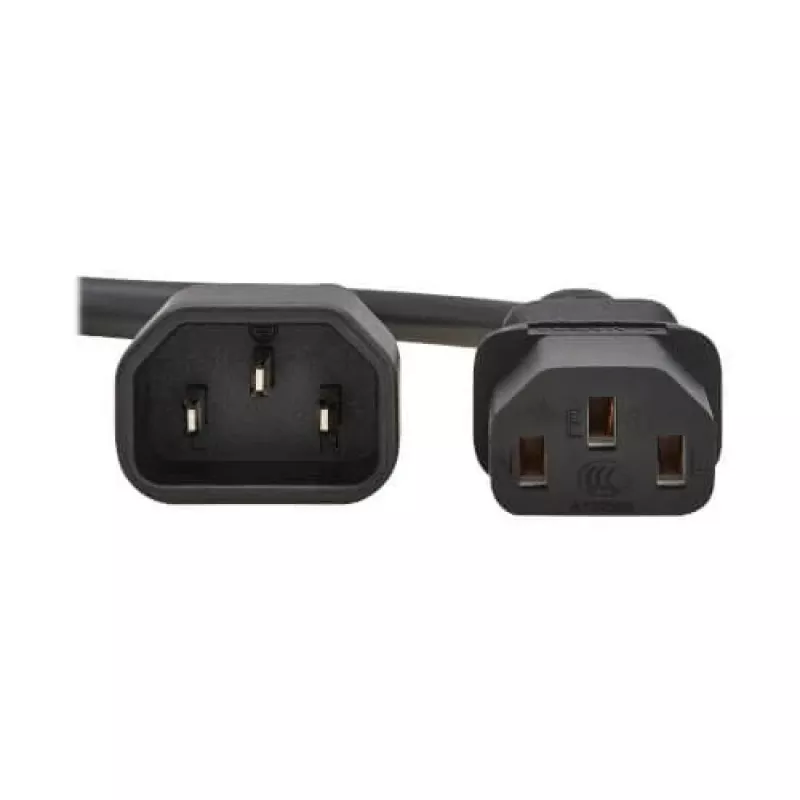 Tripp PDU Stromkabel C13 auf C14 10A 250V H05VV-F 2m (6.6ft) Schwarz
