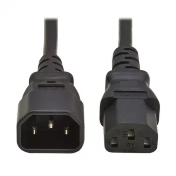 Tripp PDU Stromkabel C13 auf C14 10A 250V H05VV-F 2m (6.6ft) Schwarz