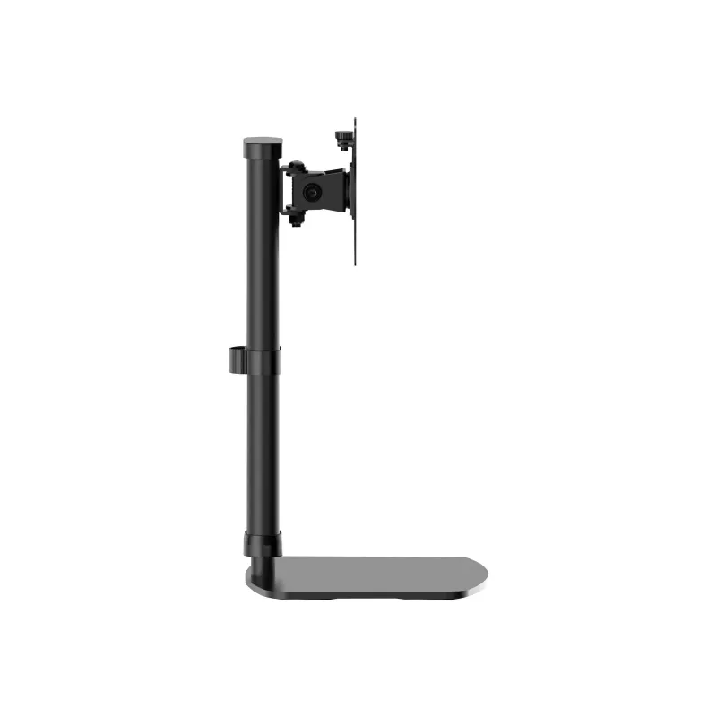 Tripp Single-Display Monitor Stand - Höhenverstellbar, 17 bis 27 Zoll Monitore - Montageset - für Monitor - Stahl - Schwarz - Bildschirmgröße: 43,2-68,6 cm (17-27)