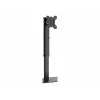Tripp Single-Display Monitor Stand - Höhenverstellbar, 17 bis 27 Zoll Monitore - Montageset - für Monitor - Stahl - Schwarz - Bildschirmgröße: 43,2-68,6 cm (17-27)