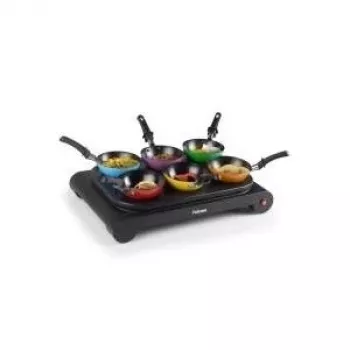 Tristar BP-2827 Wok-Set für 6 Personen – Mehrfarbig – 1000 W – 2 m Kabel – 400 mm x 270 mm