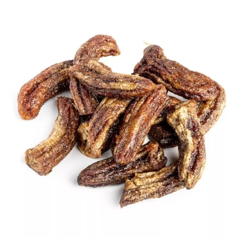 Tropicks Dried Banana 100 g – Knusprige süße Bananenchips mit Kokosöl und Honig