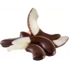 Tropicks Getrocknete Kokosnüsse mit dunkler Schokolade 100g - Tropischer Fruchtsnack