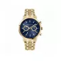 Trussardi Herrenuhr R2453147002 43mm blaues Zifferblatt Lederarmband