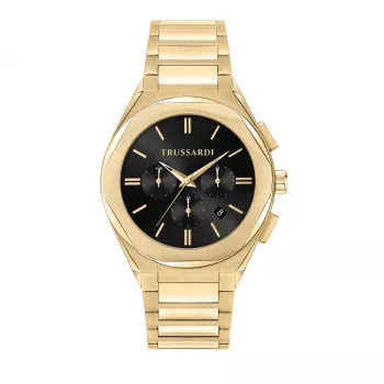 Trussardi Herrenuhr R2453156001 44mm Edelstahl Blaues Zifferblatt