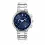 Trussardi Herrenuhr R2453164004 43mm Edelstahl Blaues Zifferblatt