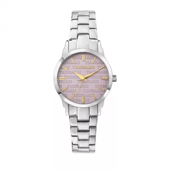 Trussardi T-Light Damenuhr Quarz R2453141508 32mm Roségold PVD Edelstahl Mesh