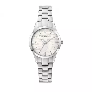 Trussardi Damen T-Light Quarzuhr R2453141509 32mm Silber Edelstahl