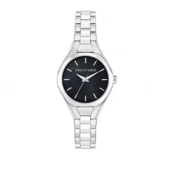 TRUSSARDI Damen T-Light Quarzuhr R2453157511 30mm Silber Edelstahl