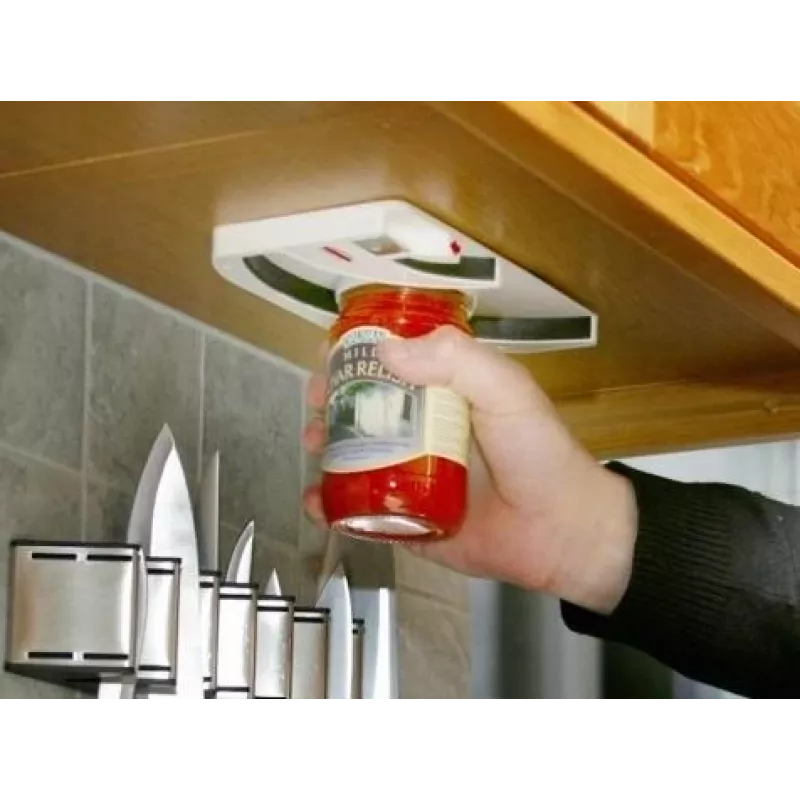 TRUST 22400 Glas- und Flaschenöffner unter dem Schrank, weiß