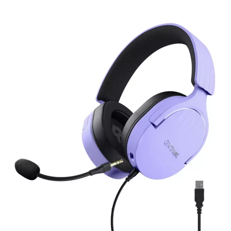 Trust GXT490P Fayzo 7.1 USB Headset Lila