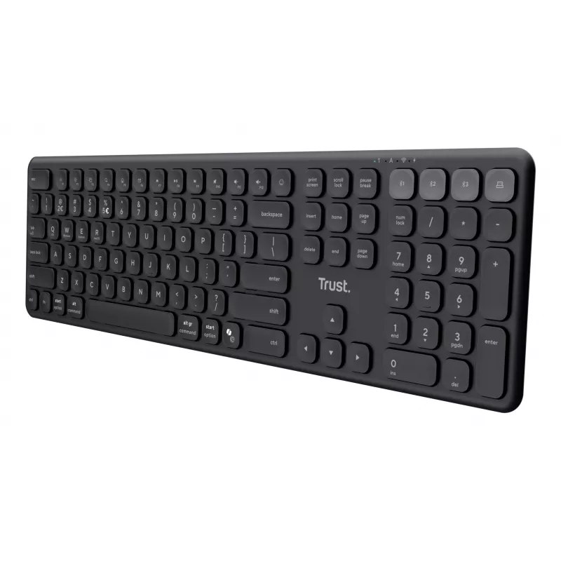 Trust VAIYA Bluetooth Wireless Mouse - Schwarz