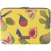 TUCANO SCHIZZO Hülle für MacBook 13 Zoll Acid Green Neopren Ultra-Slim Case mit Anti-Slip-System