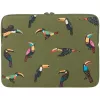 Tucano Tucani Second Skin Laptop-Hülle für 15-16 Zoll Laptops, Neopren, Grün BFTUC401516-V