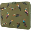 Tucano Tucani Second Skin Laptop-Hülle für 15-16 Zoll Laptops, Neopren, Grün BFTUC401516-V