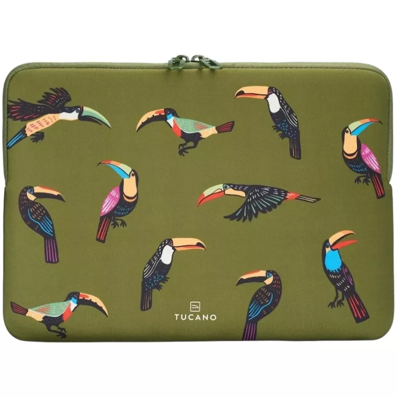 Tucano Tucani Sleeve 12-13 Zoll grüne Neopren-Laptophülle