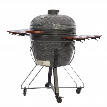 TunaBone Kamado Classic 26 Inch Grill Größe XL Dunkelgrau