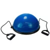 Tunturi Balance Trainer 14TUSFU152 – 60 cm, Schwarz/Blau, mit Widerstandsbändern und Handpumpe