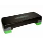Tunturi Easy Aerobic Step (14TUSCL357) – Verstellbare 3-Höhen Anti-Rutsch-Plattform, Schwarz/Grau