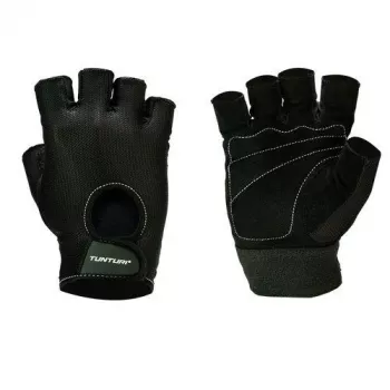 Tunturi Easy Fit Pro Fitnesshandschuhe - Größe L, Schwarz