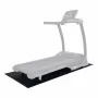 Tunturi Bodenmatte 200 x 92,5 cm Schwarz PVC Rutschfest Stoßdämpfend für Laufbänder Heimtrainer Crosstrainer