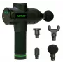 Tunturi MG50 Massage Gun mit 20 Geschwindigkeitsstufen, 6 Aufsätzen, LCD-Touchscreen, bürstenlosem Motor, Tragetasche