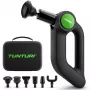 Tunturi MG70 Massage Gun Pro - Percussionsmassagegerät, 20 Geschwindigkeiten, 6 Aufsätze, 2500mAh Akku