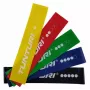 Tunturi Mini Resistance Band Set – 5 Loop Bands, 5 Widerstandsstufen, Naturlatex, mit Aufbewahrungstasche