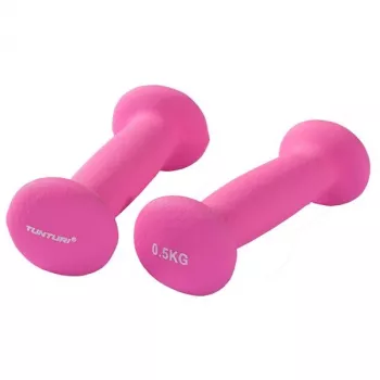 Tunturi Neoprene Kurzhanteln 0,5 kg Pink (Paar)
