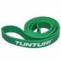 Tunturi Power Band Medium Loop Resistance Band (Grün, 104 x 2,9 cm, Naturlatex)