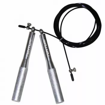 Tunturi Steel Speed Rope mit Aluminiumgriffen, 3 m verstellbar