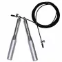 Tunturi Steel Speed Rope mit Aluminiumgriffen, 3 m verstellbar