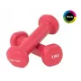 Tunturi Vinyl-Kurzhanteln 0,5 kg, Pink, 2 Stück