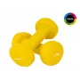 Tunturi Vinyl-Kurzhanteln 1,5 kg, Gelb, Paar (2 Stk.)