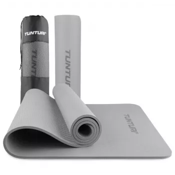 Tunturi Yogamatte, 8 mm, Grau